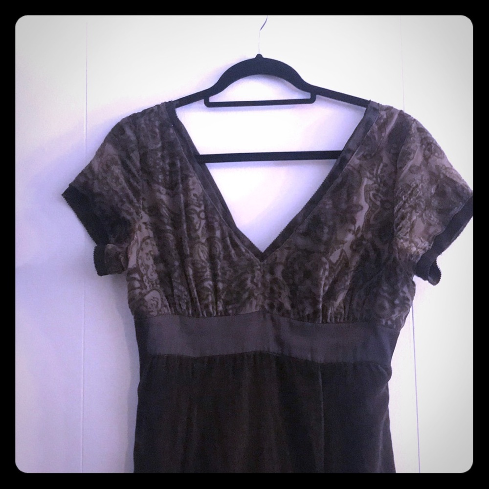 Vintage velvet cocktail dress